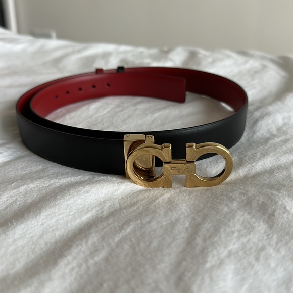 Salvatore Ferragamo Reversible and adjustable Gancini belt - Picture 3 of 7